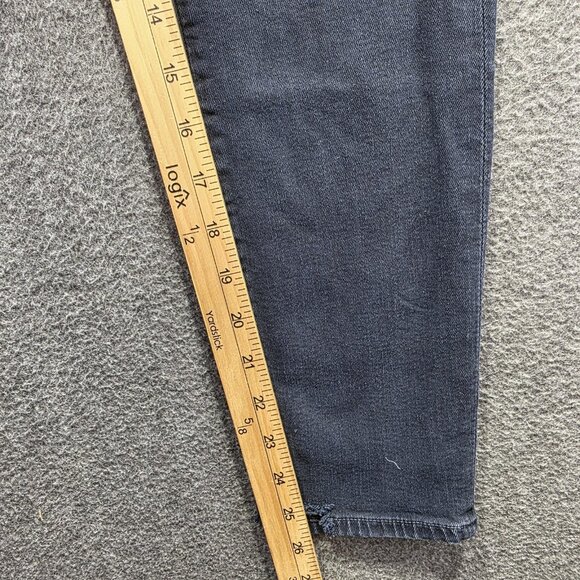 Citizens Of Humanity Jeans Womens 28 Black Rocket Crop High Rise Skinny Cropped - Picture 8 of 10